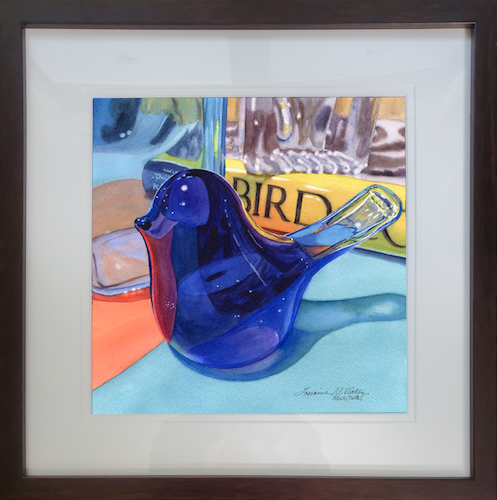 Click to view detail for Bluebird of Happiness 10x10 $700